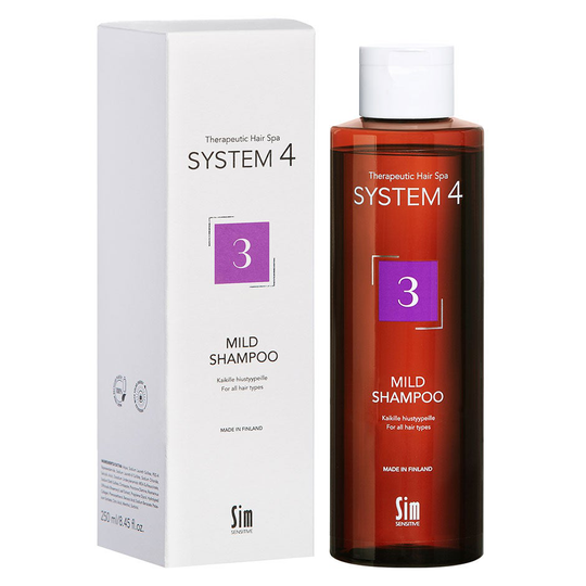 System 4 3 Mild Shampoo, 250 ml SIM Sensitive Shampoo