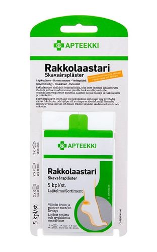 APTEEKKI Rakkolaastari Lajitelma 5 kpl/rasia