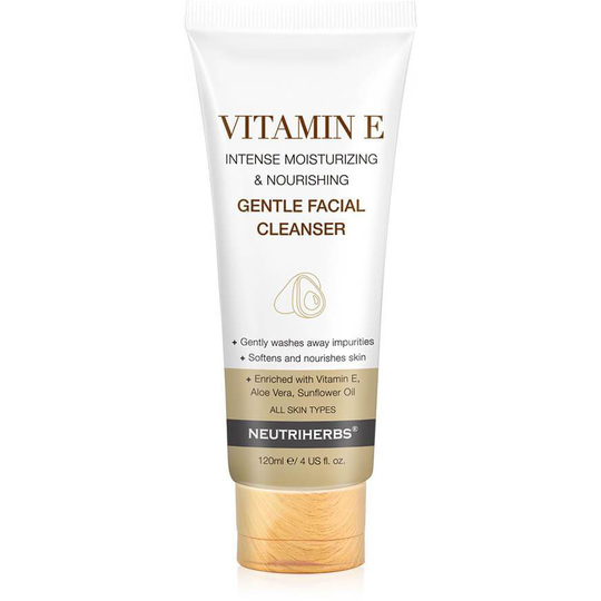 Neutriherbs Vitamin E Gentle Facial Cleanser - Intense Moisturizi