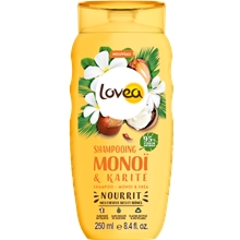 Lovea Monoï & Shea Shampoo - Dry and damaged hair 250 ml