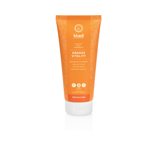 Khadi Ayurvedic Elixir Shampoo Orange Vitality 200 ml