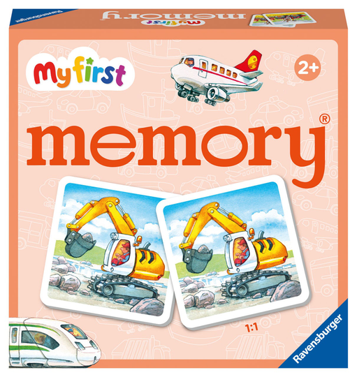 Ravensburger My First Muistipeli Ajoneuvot
