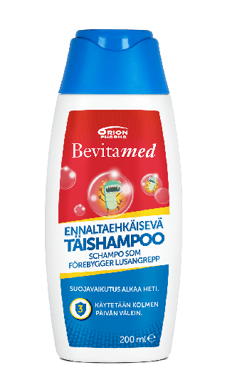 Bevitamed ennaltaehkäisevä täishampoo 200 ml