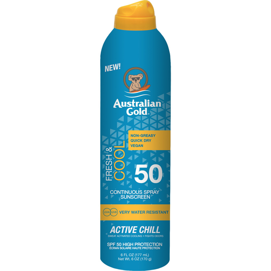 Australian Gold Fresh & Cool SPF 50 Continuous Spray Fresh & Cool