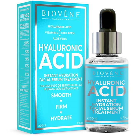 Biovène Star Collection Hyaluronic Acid Facial Serum Treatment 30