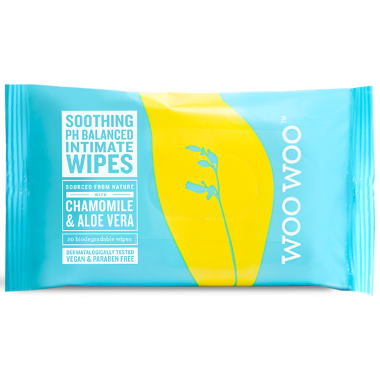 WOOWOO Chamomile Initmate Wipes 20st