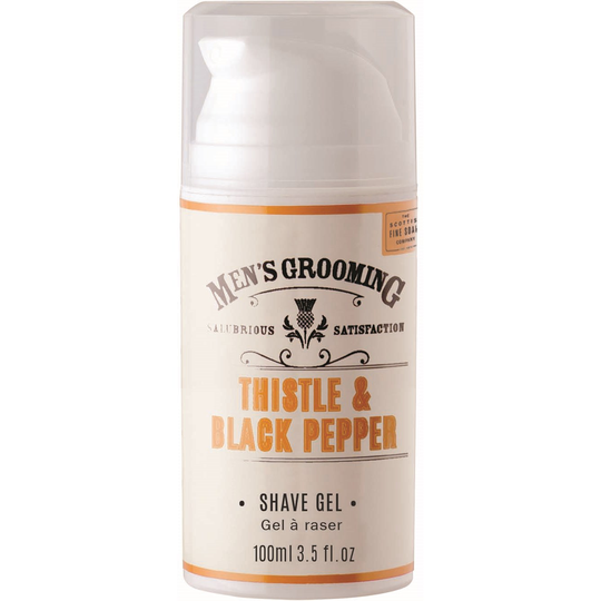 The Scottish Fine Soaps Thistle & Black Pepper Shave Gel 100 ml