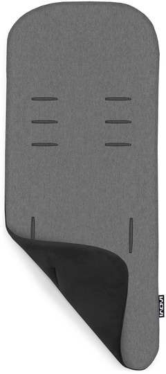 Inovi Memory Foam Käännettävä Istuinpehmuste, Black/Grey Melange
