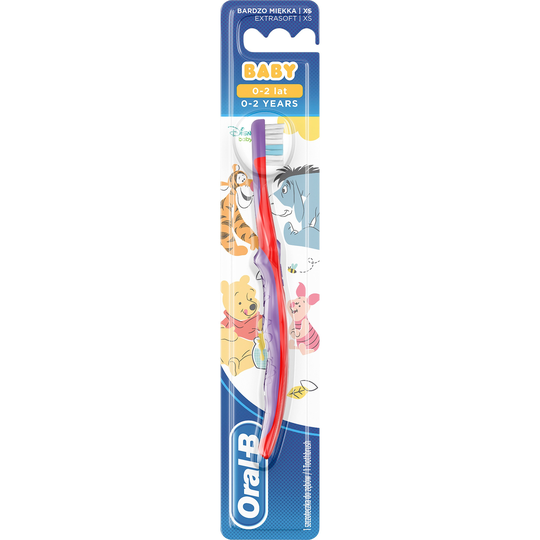 Oral B Baby 0-2 v Xsoft Nalle Puh Hammasharja