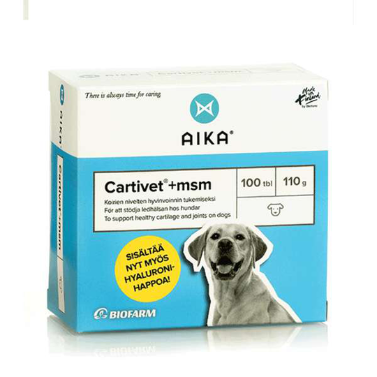 AIKA Cartivet + MSM 100 tabl