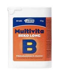 Multivita Beko Long 30 tablettia
