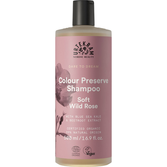 Urtekram Dare to Dream Soft Wild Rose Color Preserve Shampoo 500