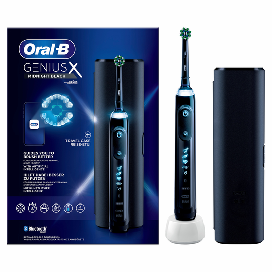 Oral B Genius X Electric Toothbrush + Travel case