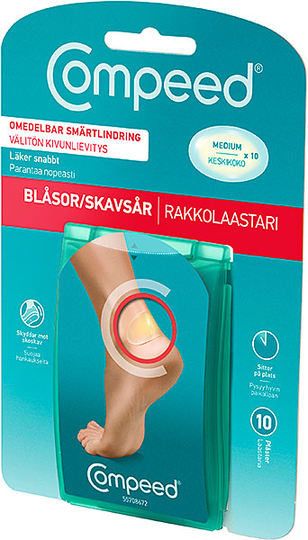 Compeed rakkolaastari medium 10 kpl