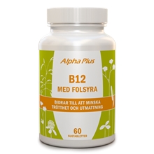 B12 med folsyra 60 tablettia