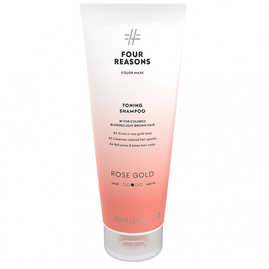 Four Reasons Color Mask Toning Shampoo Rose Gold (250ml)