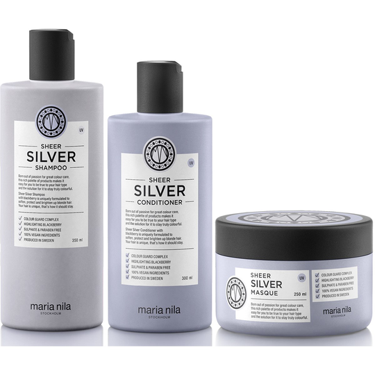 maria nila Sheer Silver Trio
