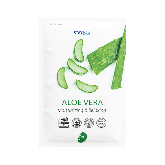 Stay Well Vegan Aloe Vera -kangasnaamio 23 g