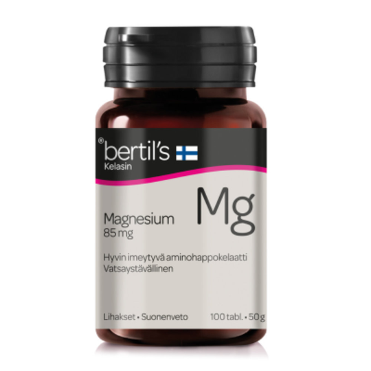 Bertils Kelasin magnesiumtabletti 100 kpl