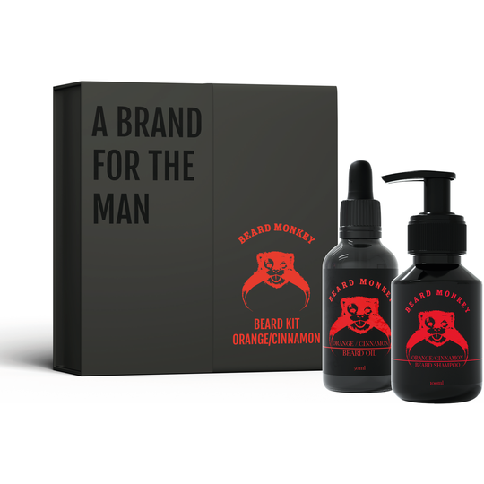 Beard Monkey Orange & Cinnamon Gift Set