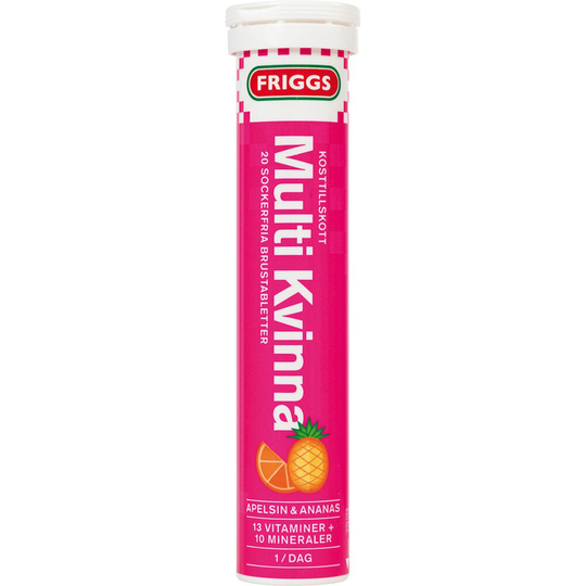 Friggs Multivitamiini Naisille 20 poretablettia