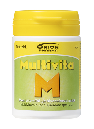 Multivita Monivitamiini 100 tabl