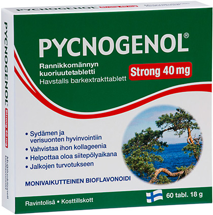 Pycnogenol Strong 40mg 60 tabl / 18 g
