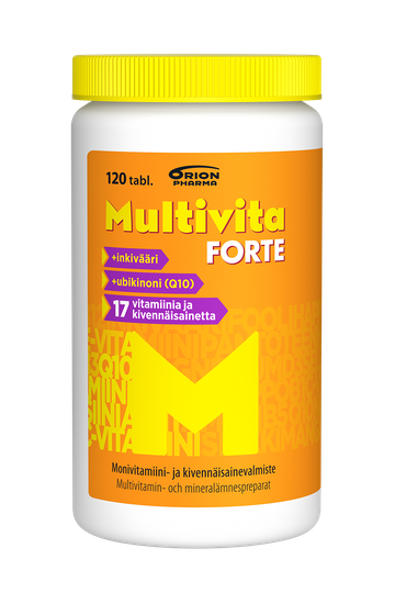 Multivita Forte monivitamiini 120 tabl