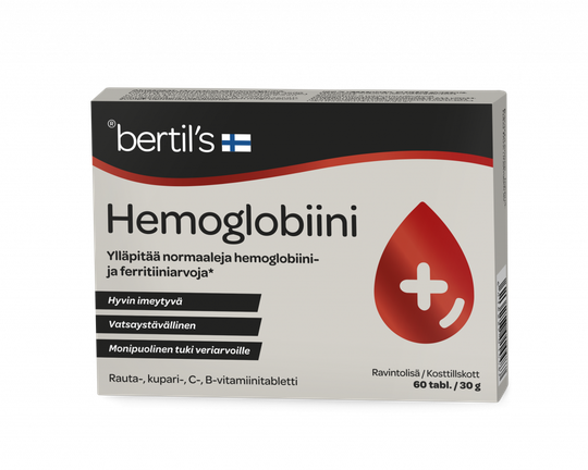 bertils Hemoglobiini 60 tabl