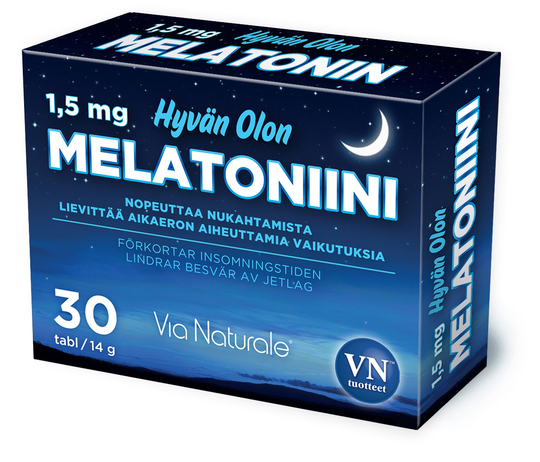 Hyvän Olon Melatoniini 1,5mg 30 tabl