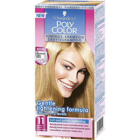 Schwarzkopf Poly Color Toning Shampoo, 11 - Lightblonde, Schwarzkopf Hiussävytteet