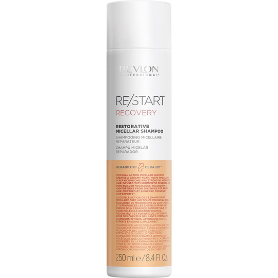 Restart Recovery Restorative Micellar Shampoo, 250 ml Revlon Professional Shampoo