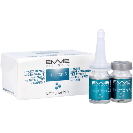 Emmediciotto I-Potion 3 Lifting For Hair Ozone Treatment Phials