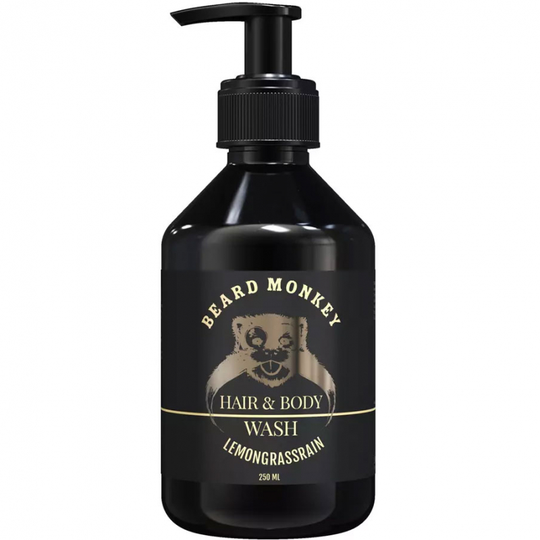 Beard Monkey Hair & Body Wash Lemongrass (250ml)