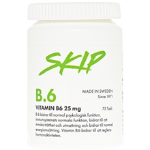 B-6 25mg 75 tablettia