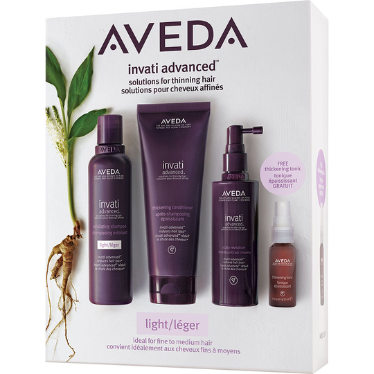Invati Advanced System Set Light, Aveda Paketit