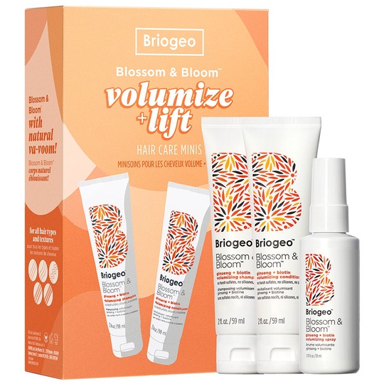 Blossom & Bloom Volumize + Thicken Minis Hair Kit, Briogeo Paketit