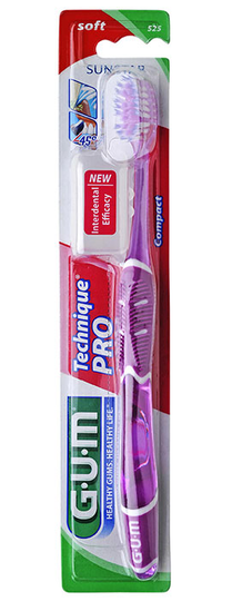 Gum Technique pro compact soft hammasharja 1 kpl 525ma