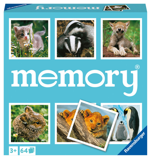Ravensburger Memory Eläinlapset