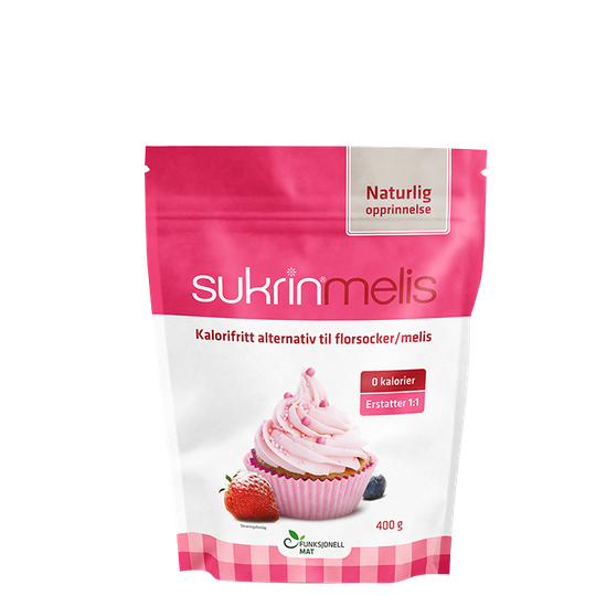 Sukrin Melis EKO, 400 grammaa