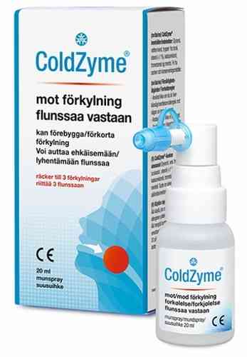 Coldzyme flunssaa vastaan 20 ml suusuihke