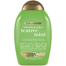 OGX TeaTree Mint Extra Strength Conditioner 385 ml