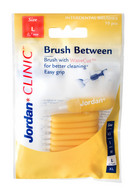 Clinic by Jordan Brush Between L 0.7mm hammasväliharja 10 kpl