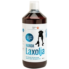 Norsk laxolja för Hund & katt 1000 ml