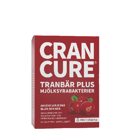 Cran Cure® karpalo + maitohappobakteerit, 60 tablettia