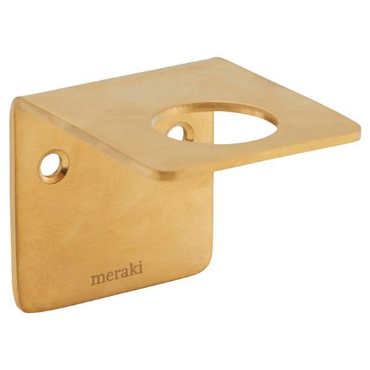 Meraki Väggfäste Borstad Finish Mässing