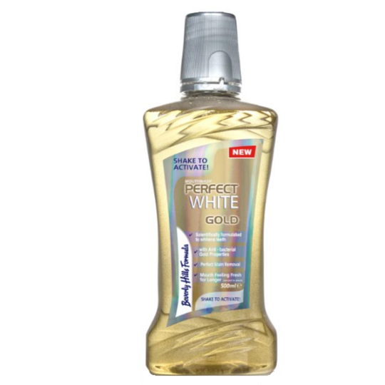 Beverly Hills Formula Perfect White Gold Mouthwash 500 ml