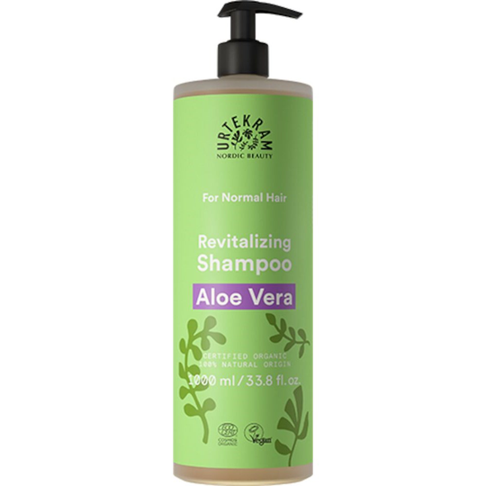 Urtekram Aloe Vera Shampoo normaaleille hiuksille 1000 ml