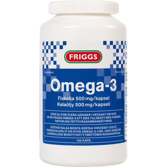 Friggs mega-3 160 kapselia