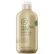 Tea Tree Hemp Restoring Conditioner & Body Lotion 300 ml